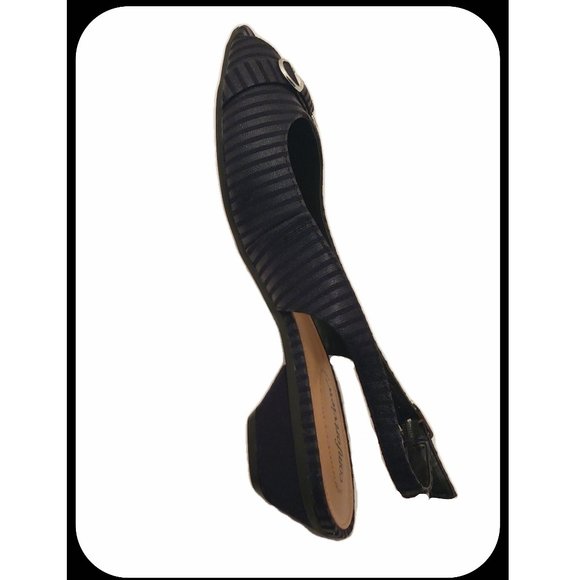 NIB Comfortview Slingback Sandals Size 9-1/2 Comfort Cushion Sole 1" Heel 9.5M - Picture 4 of 6